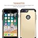 iPhone 8 Plus Case, Trianium Protanium Apple iPhone 8Plus Case (2017) with Heavy Duty Protection / Shock Absorption / Dual Layer TPU + Rigid Back Armor / Anti-Scratch / Reinforced Corner -Gold