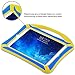 VAKOO iPad Mini Case, iPad Mini 3 2 1 Case Kids Proof Shockproof Drop Proof Soft Silicone Portable Light Weight Handle Case Cover for iPad Mini 3, iPad Mini Retina Display and iPad Mini (Yellow/Blue)