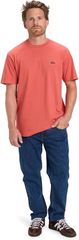 Men Basic Tee Mineral Red XS XS