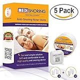 Stop Snoring Nose Vent PREMIUM Set. 5 IN 1 Advanced Anti Snore Nose Vent Snoring Solution by - MediSnoring