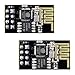 Addicore 2 Pack ESP8266 ESP-01 WiFi Wireless Tranceiver Module 1MB Flash in Antistatic Foam Arduino Compatible