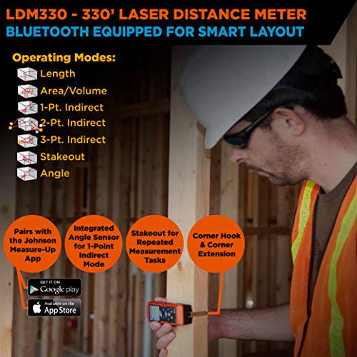 Johnson LDM330 Laser Distance Meter - Image 2