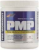 GAT PMP (Peak Muscle Performance), Next Generation Pre Workout Powder for Intense Performance Gains, Berry Blast, 30 Servings