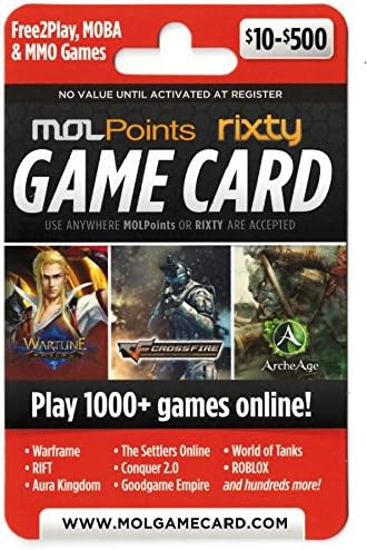 Rixty Gift Card