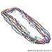 Rhode Island Novelty 33 Inch 66 MM Bead Necklace Assortment, 144 Pieces per Order