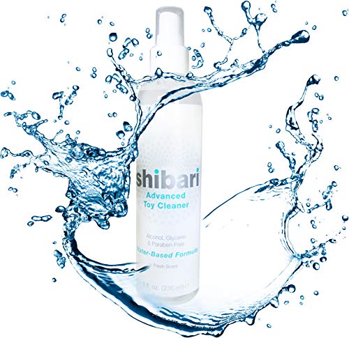 Shibari Advanced Antibacterial Toy Cleaner, 8oz Spray Bottle