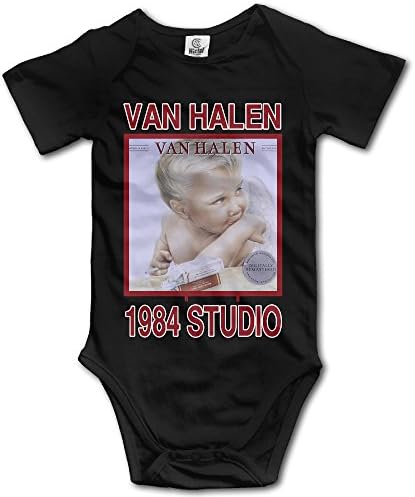 1984 Studio Van Halen Bannd Kids Boys Girls Baby Onesies Outfits Organic