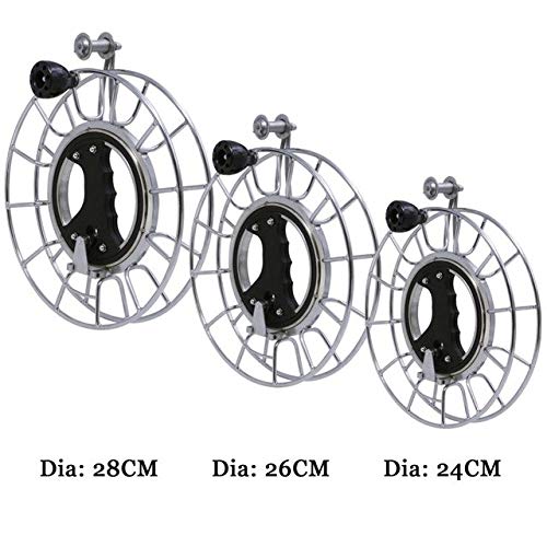 XuBa 1pc Improved 9.5" / 24CM Kite String Reel Silent Ball Bearing Stainless Steel Kite Reel Line Winder for Parafoil Kite Show - Thumbnail 6