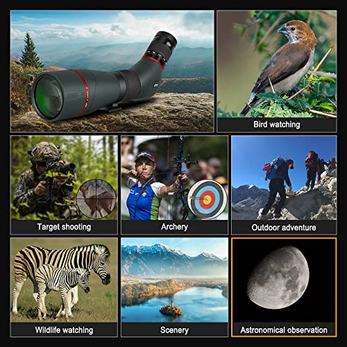 Gosky EagleView 2022 Newest Updated Spotting Scope2060x85 ED Spotter