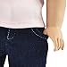 Emily Rose 18 Inch Doll Clothes Skinny Jeans and White T-Shirt Basics Outfit | 4 Pieces! Fits 18