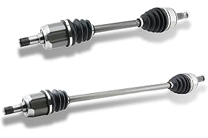 ENTURBO Front CV Axle Shaft Fit for 2006-2015 Honda Civic L4 1.8L Automatic Transmission, Driver and Passenger Side, NCV36569 NCV36568 664232 664233 66-4232 66-4233,2007 2008 2009 2010 2011 2012 2013 2014