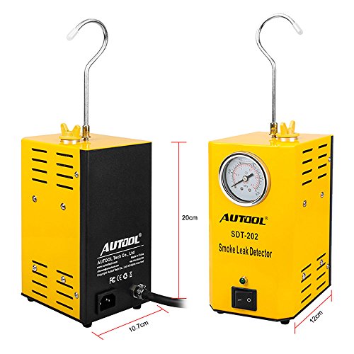 AUTOOL Automotive Leak Detector Tool Cars Leak Locator Tester Car Pipe Leakage Tester Support EVAP for All Vehicles