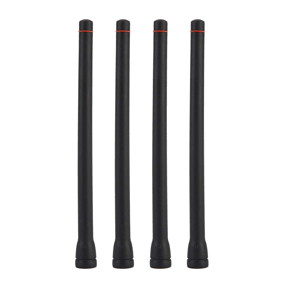 Walkie Talkie Antenna, Radio Antenna 4PCS Portable VHF Rubber Handheld Two Way Radio Walkie Talkie Radio Antenna for