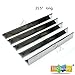bbq factory JPX35 JPX34 Replacement Weber Stainless Steel Flavorizer Bars / Heat Plate, Set of 5, 21.5
