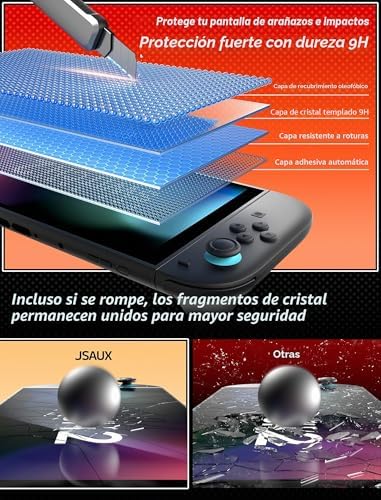 Protector Pantalla Ultra HD para Nintendo Switch 2, Pack de 3