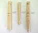 Foot Massage Reflexology Health Wooden 3ea Stick Tool with Chart