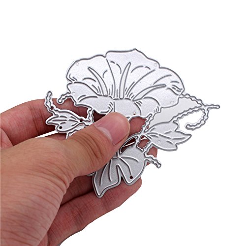 Potato001 Morning Glory Cutting Dies Stencil Album Scrapbooking Cards DIY Embossing Tool