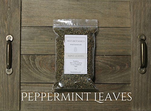Bees Botanics Organic Dried Leaf, Organic Dried Herbs, Natural Dried Herbs, Organic Leaf, Loose Leaf Tea Herb, Herbal Tea Leaf (Peppermint)