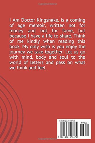 I Am Doctor Kingsnake A Memoir John Oscar Atkinson - 