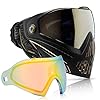 Dye I5 Paintball Goggle - Onyx/Gold With Northern Lights Thermal Lens