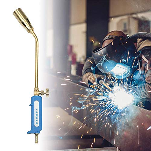 Flame Gun Torch, 30mm Metal Nozzle Industrial Brazing Welding Heating Liquefied Gas Blowtorch Liquefied Gas Blowtorch for Extension Spray Gun Paint(#1)