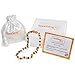 Baltic Amber Teething Necklace for Babies (Unisex)(Multi Color) - Anti Inflammatory,Teething and Drool Reducing Properties - Certified High Quality Beads