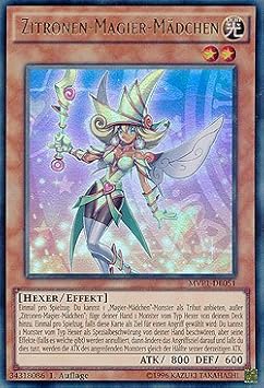 Zitronen-Magier-Mädchen - MVP1-DE051 - Yu-Gi-Oh - deutsch - 1. Auflage - NIFAERA Spielwaren