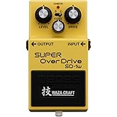 BOSS SD-1W SUPER OverDrive Guitar Effect Pedal | Premium Waza Craft Guitar Effect Pedal with Analog Circuitry, True Reproduction of the Legendary BOSS SD-1 SUPER Overdrive
