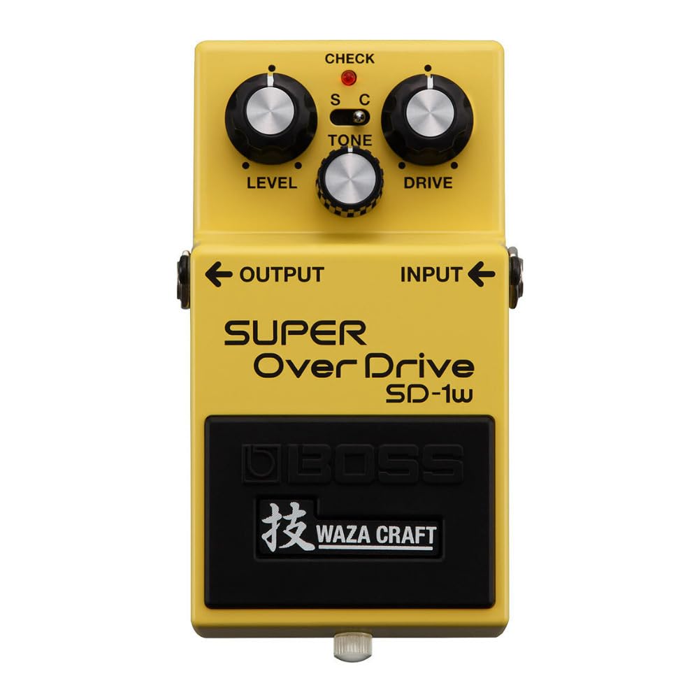 BOSS SD-1W SUPER OverDrive | Premium Waza Craft Guitar Effect Pedal with Analog Circuitry | True Reproduction of the Legendary BOSS SD-1 SUPER Overdrive | Standard & Custom Playing Modes — image 1