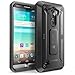 Smingda for LG G3 Case Full-body Rugged Hybrid Protective Case with Built-in Screen Protector for LG G3 Case(Black)