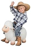 Big Country Toys Lil Bucker Mutton Buster - Kids Hopper Toy - Sheep Bouncy Toy - Rodeo Toys