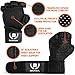 MAVA Open Gym Gloves for Men & Women; Padded Weight Lifting Gloves with Wrist Support for Comfort, Protection; Strong-Grip Fingerless Workout Gloves for Men & Women; Anti-Sweat Gym Accessories