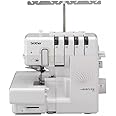 Brother Innov-ís Airflow 3000 Air Serger Sewing Machine - Comes With Gathering Foot, Blind Stitch Foot, and Piping Foot