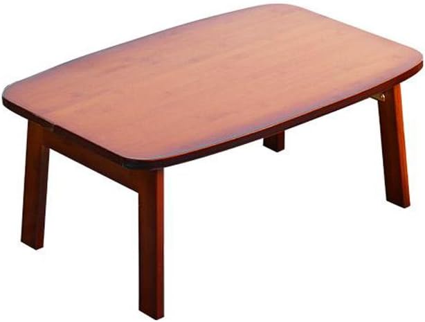 GFL Utility Tables Bamboo Laptop Tables Bed Foldable Small Table Simple Desk Study Writing Desk Coffee Table (Size : L60cm*W40cm*H26cm)
