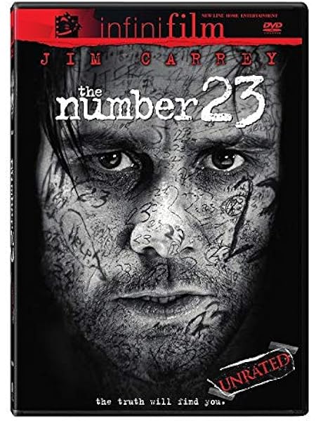 Amazon Com The Number 23 Unrated Infinifilm Edition Dvd Beau Flynn Richard Brener Tripp Vinson Toby Emmerich Keith Goldberg Brooklyn Weaver Mike Drake Eli Richbourg Joel Schumacher Fernley Phillips Jim Carrey Virginia Madsen
