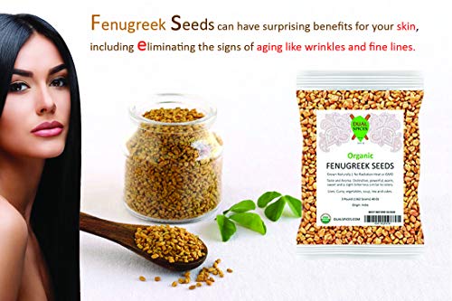Fenugreek Seeds Organic 1lb - BULK PRICE - Thumbnail 5