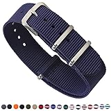 Premium Canvas Fabric Watch Bands Ballistic Nylon Straps Width 16mm 18mm 20mm 22mm 24mm