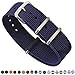 STYLELOVER Premium NATO Watch Bands Nylon Straps Width 16mm 18mm 20mm 22mm 24mm