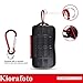 Kiorafoto 12 Slots SD SDHC SDXC Card Holder Case Professional Water-Resistant Anti-Shock Memory Card Storage Protector Wallet with Carabiner