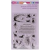Stampendous, Perfectly Clear Stamp, Halloween Charms