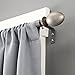Kenney Baldwin Window Curtain Rod, 48 to 86-Inch, Antique Pewter