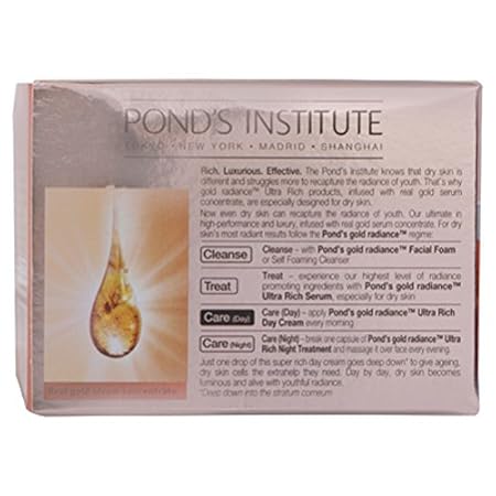 ponds gold radiance ultra rich day cream