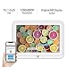 Digital Picture Frame, HP 10.1 inch WiFi Photo Frame, 1280×800 HD IPS Display, 8GB Internal Storage, iPhone & Android App, Support Photo, Music, Calendar with Built-in Speakers – Whitethumb 3