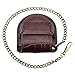 TOOGOO Vintage Leather Chain Pocket Watch Holder Storage Case Box Red Brown