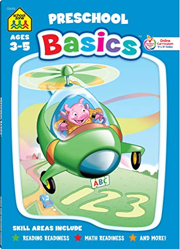 Ebook School Zone - Preschool Basics Super Deluxe Workbook, Ages 3 to 5, Alphabet, Numbers, Counting, Begi<br />P.D.F