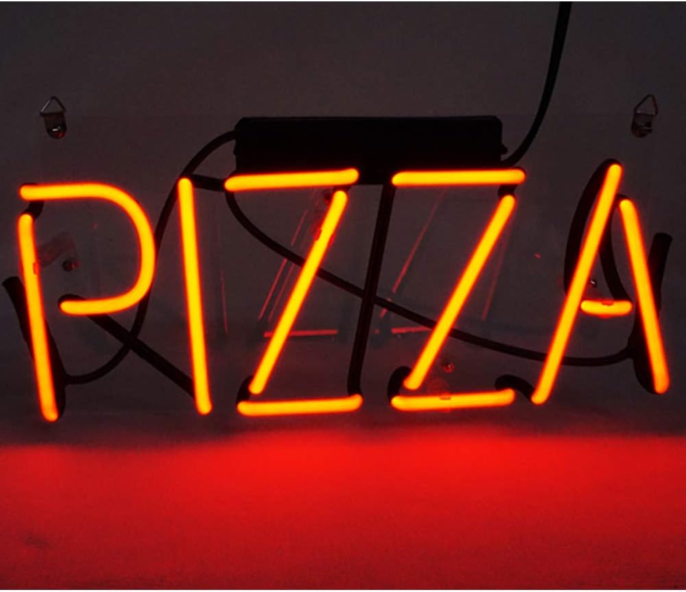 Pizza Neon Sign for House Restraurant Fast Food Bar Dinner12’’ x 6’’ TN027
