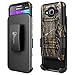 Galaxy Sky Case, J36V, J3 (2016), J3 V, Sol, Amp Prime, Express Prime w/[Tempered Glass Screen Protector], NageBee [Heavy Duty] Armor Shock Proof [Belt Clip] Holster [Kickstand] Rugged Case -Camo