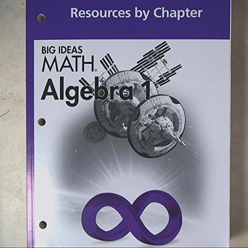 Big Ideas Math Algebra 1: Common Core Resources by Chapter