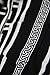 Pink Queen Womens Geometric Print Sleeveless Loose Long Belted Jumpsuits Rompers,Black Geometric,Small