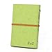 EvZ Vintage Light Green PU Leather Cover Loose Leaf Blank Notebook Journal Diary Gift